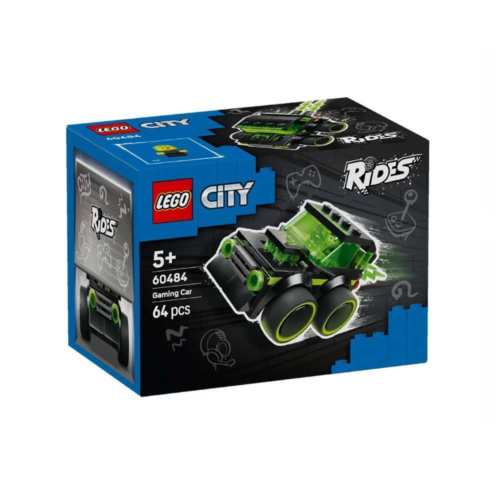 Lego City Veículos Carro de Corrida de Gaming 64 Peças