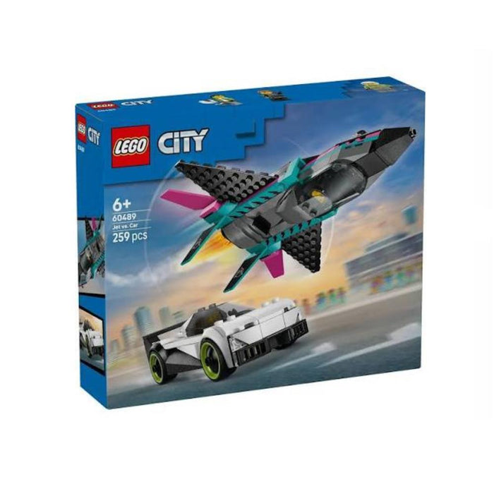 Lego City Jato Contra Carro 259 Peças