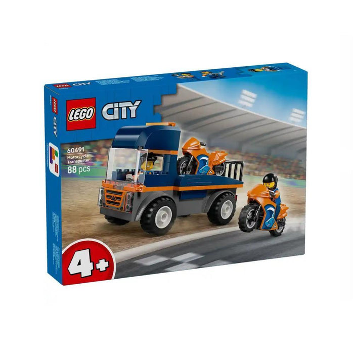 Lego City Camião de Transporte de Motas 88 Peças