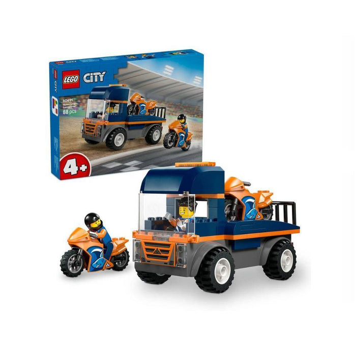 Lego City Camião de Transporte de Motas 88 Peças