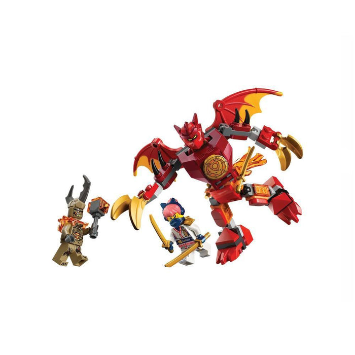 Lego Ninjago Pack Batalha Robô Dragão do Kai 85 Peças