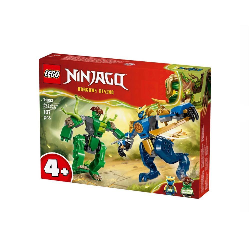 Lego Ninjago Combate com o Robô Dragão do Jay 107 Peças