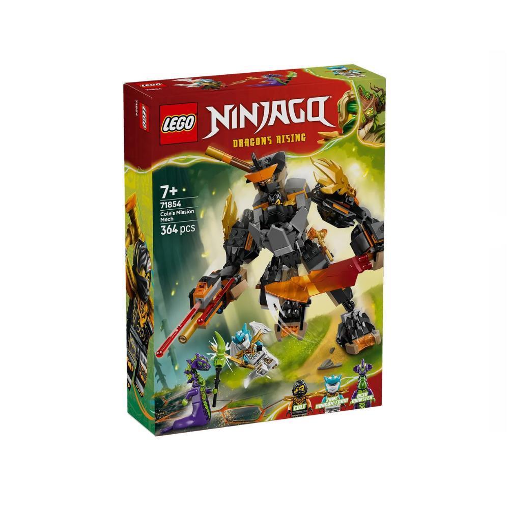 Lego Ninjago Robô de Missões do Cole e Zane Dragão 364 Peças