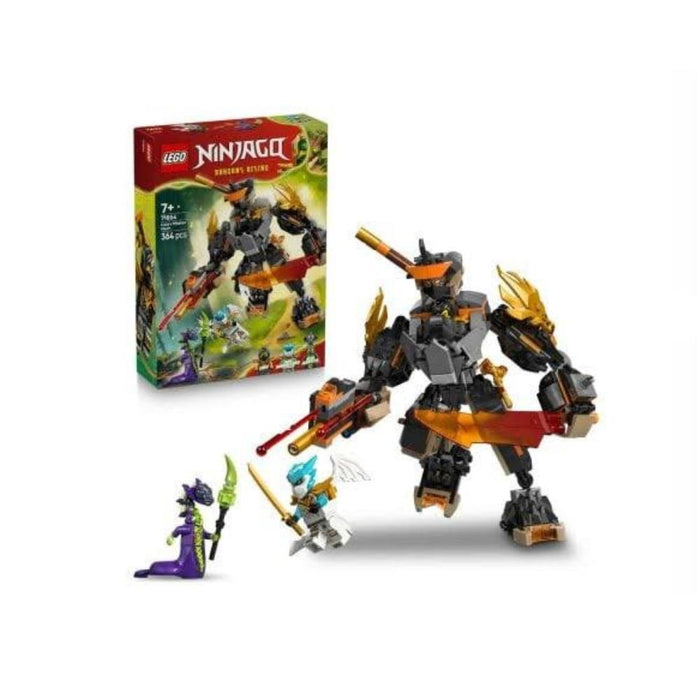 Lego Ninjago Robô de Missões do Cole e Zane Dragão 364 Peças