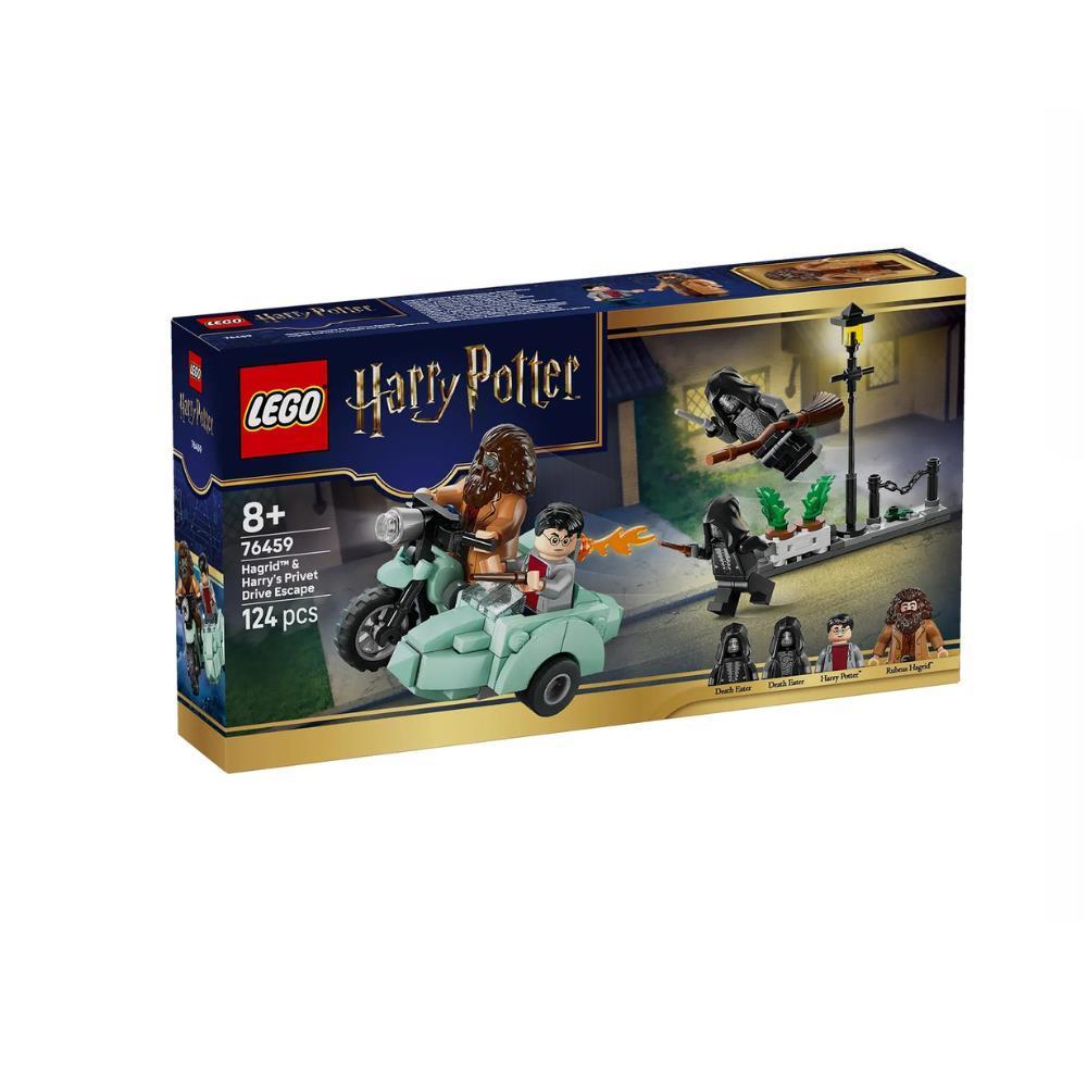 Lego Harry Potter: Fuga de Privet Drive do Hagrid e do Harry 124 Peças