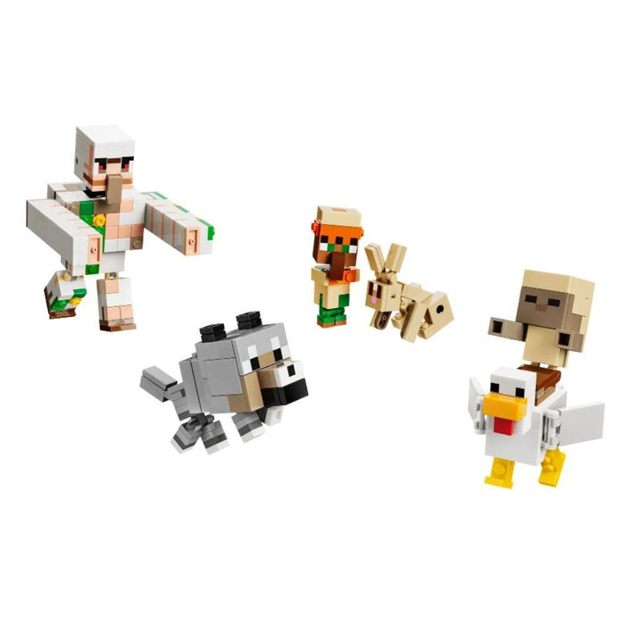 Lego Minecraft Ataque no Deserto do Jóquei 428 Peças