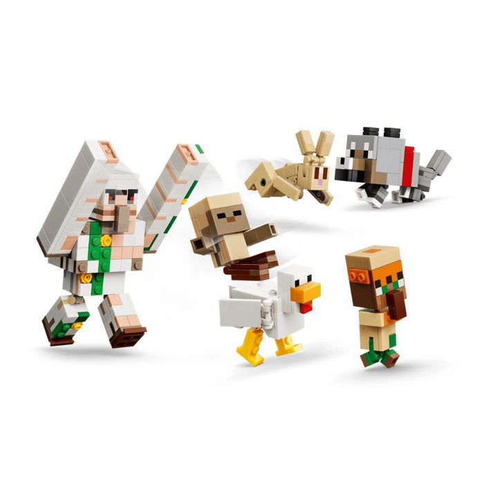 Lego Minecraft Ataque no Deserto do Jóquei 428 Peças