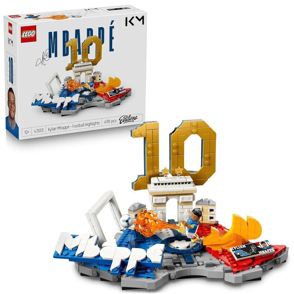 Lego Editions Destaques do Futebol Kylian Mbappé 490 Peças