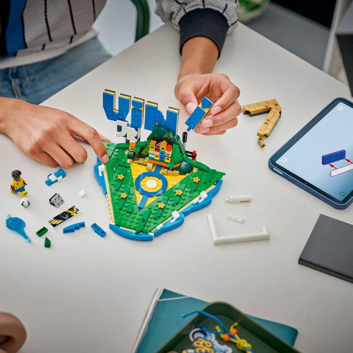 Lego Editions Destaques do Futebol Vini Jr. 510 Peças