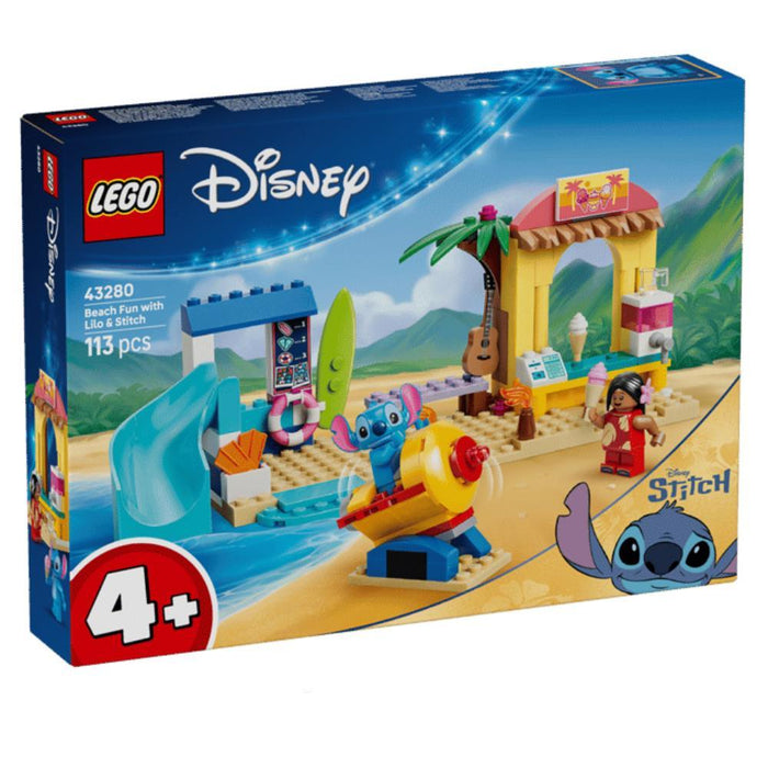 Lego Disney Diversão na Praia com Lilo e Stitch 113 Peças