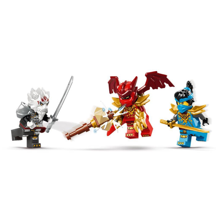 Lego Ninjago Zilvar e Grimtak, a Besta Dragão 232 Peças