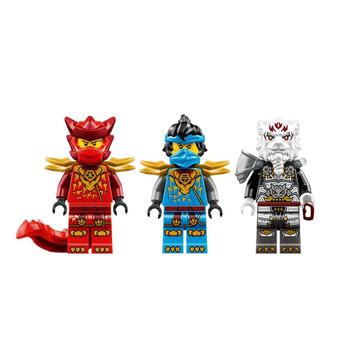 Lego Ninjago Zilvar e Grimtak, a Besta Dragão 232 Peças