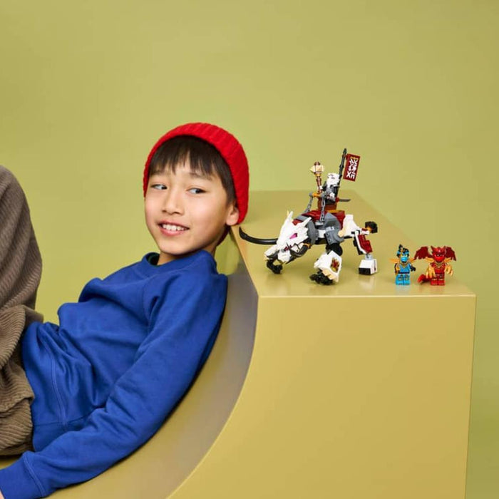 Lego Ninjago Zilvar e Grimtak, a Besta Dragão 232 Peças