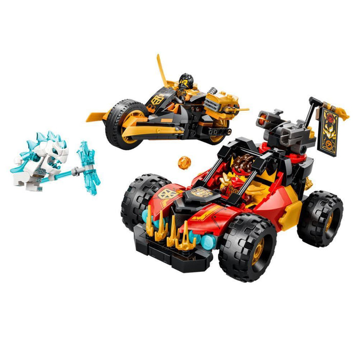 Lego Ninjago Veículos Combinadores Kai e Cole 394 Peças