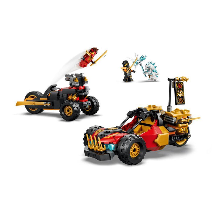 Lego Ninjago Veículos Combinadores Kai e Cole 394 Peças