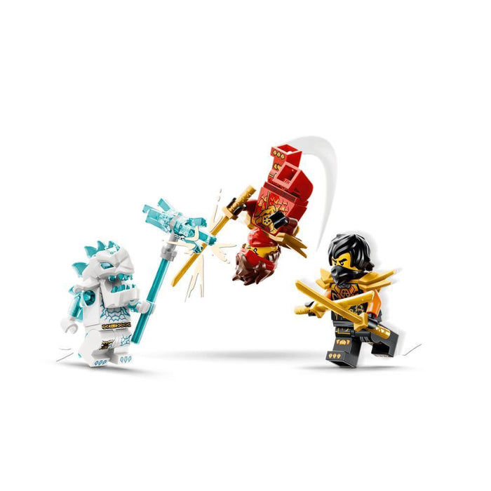 Lego Ninjago Veículos Combinadores Kai e Cole 394 Peças
