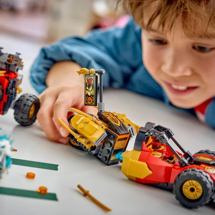 Lego Ninjago Veículos Combinadores Kai e Cole 394 Peças