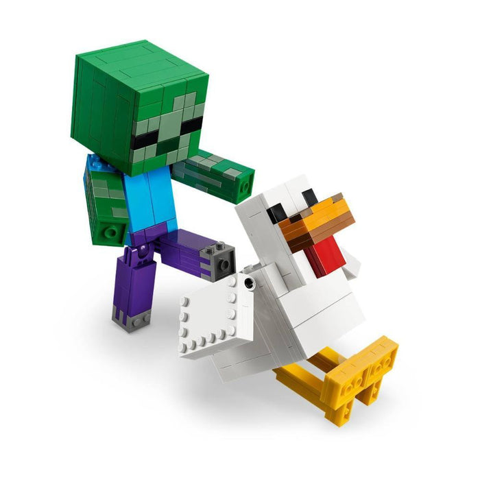 Lego Minecraft Jóquei de Galinhas 344 Peças