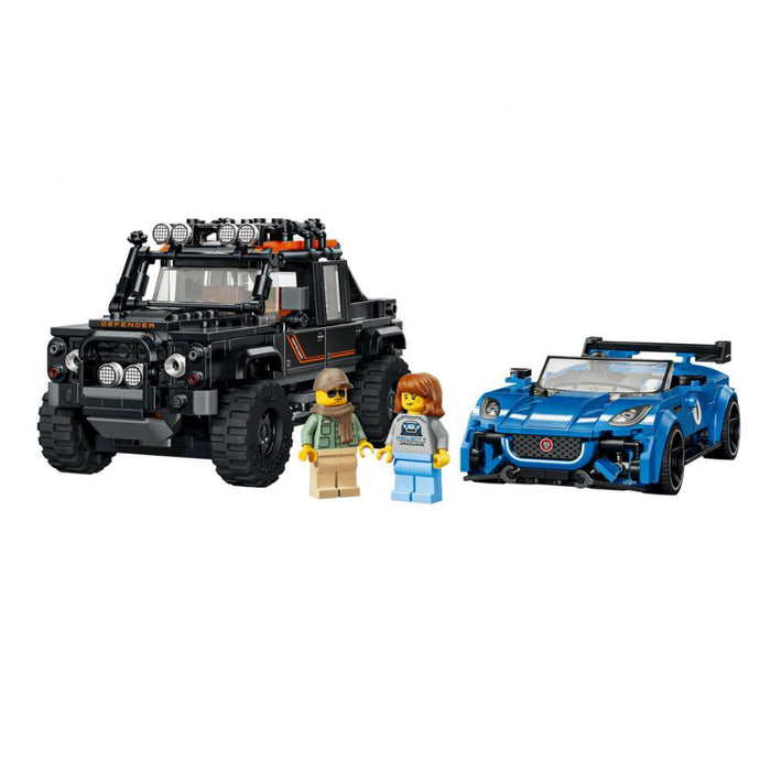 Lego Speed Champions Jaguar e Land Rover 740 Peças