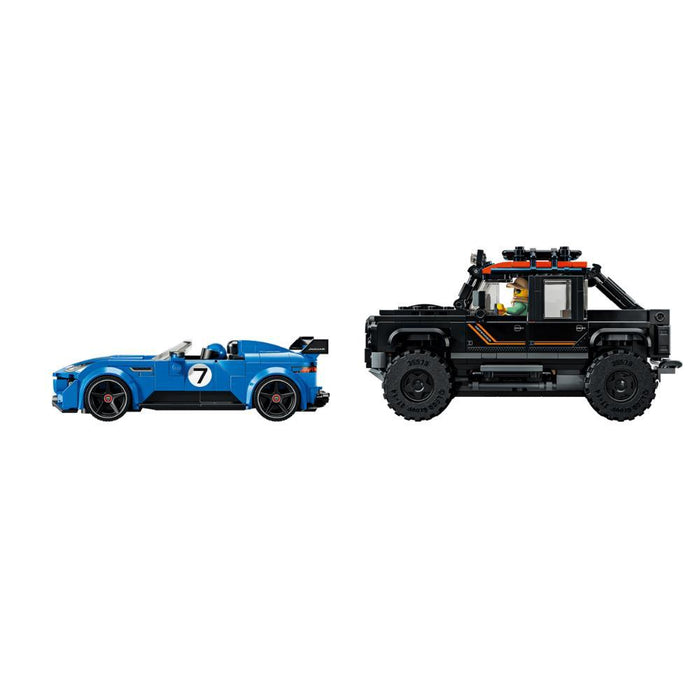 Lego Speed Champions Jaguar e Land Rover 740 Peças