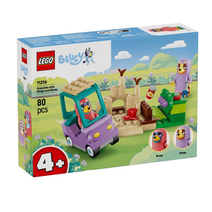Lego Bluey As Avozinhas com a Bingo e a Bluey 80 Peças