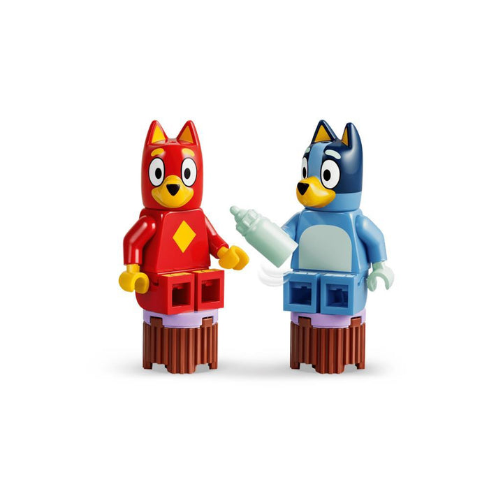 Lego Bluey Escola com o Rusty e a Bluey 106 Peças
