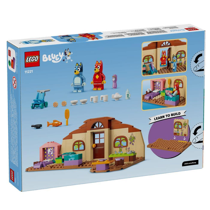 Lego Bluey Escola com o Rusty e a Bluey 106 Peças