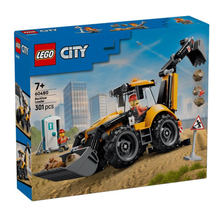 Lego City Retroescavadora Amarela 301 Peças