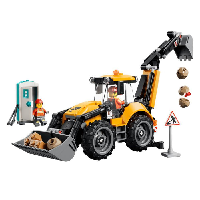 Lego City Retroescavadora Amarela 301 Peças