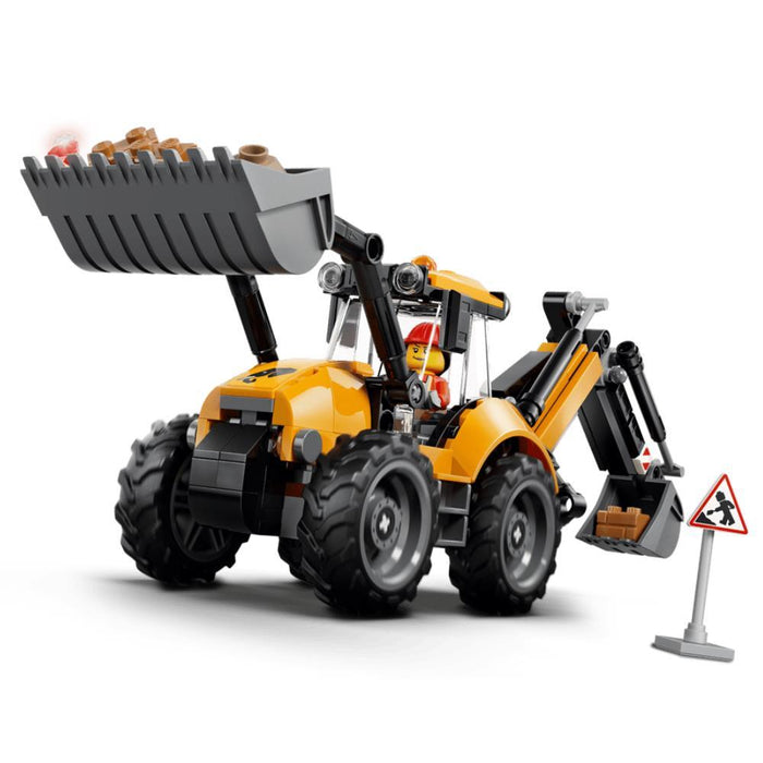 Lego City Retroescavadora Amarela 301 Peças