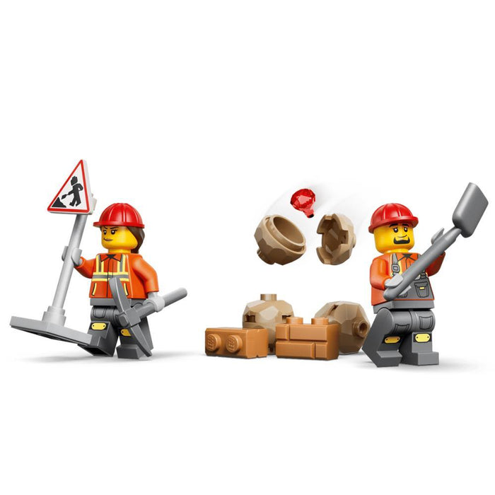 Lego City Retroescavadora Amarela 301 Peças