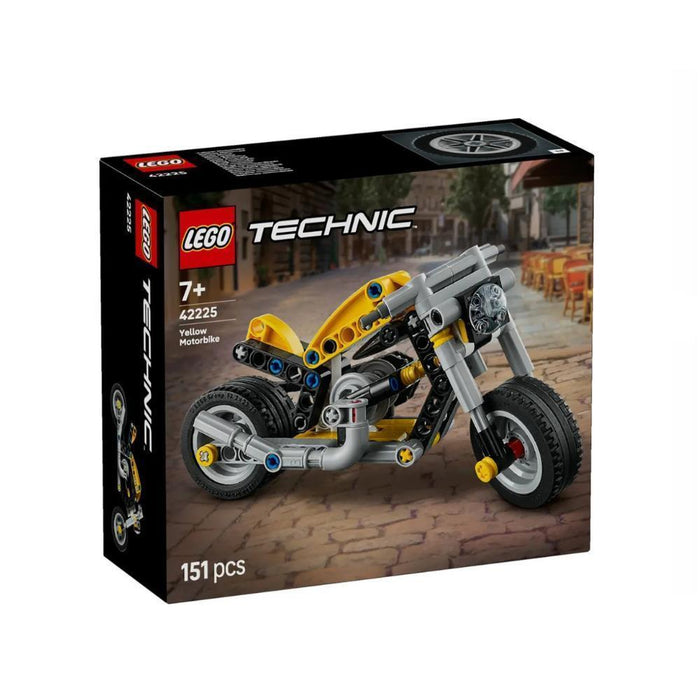Lego Technic Mota Amarela 151 Peças