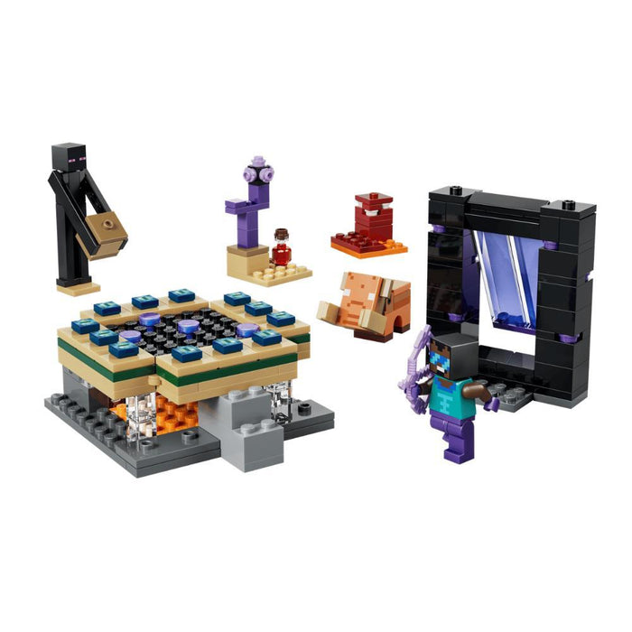 Lego Minecraft Jornada em Nether e Portal End 192 Peças