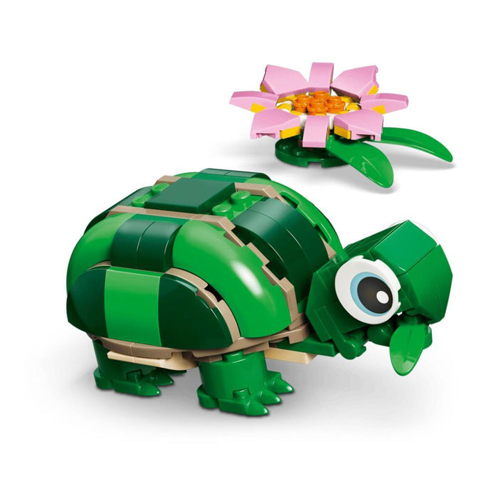 Lego Creator Tartaruga Com Nenúfar 124 Peças