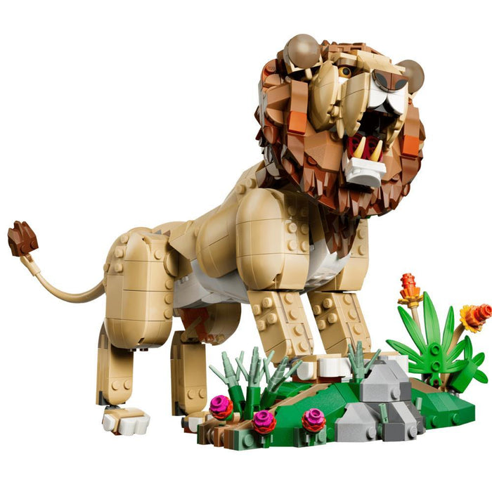 Lego Creator Animais Selvagens Leão Majestoso 839 Peças
