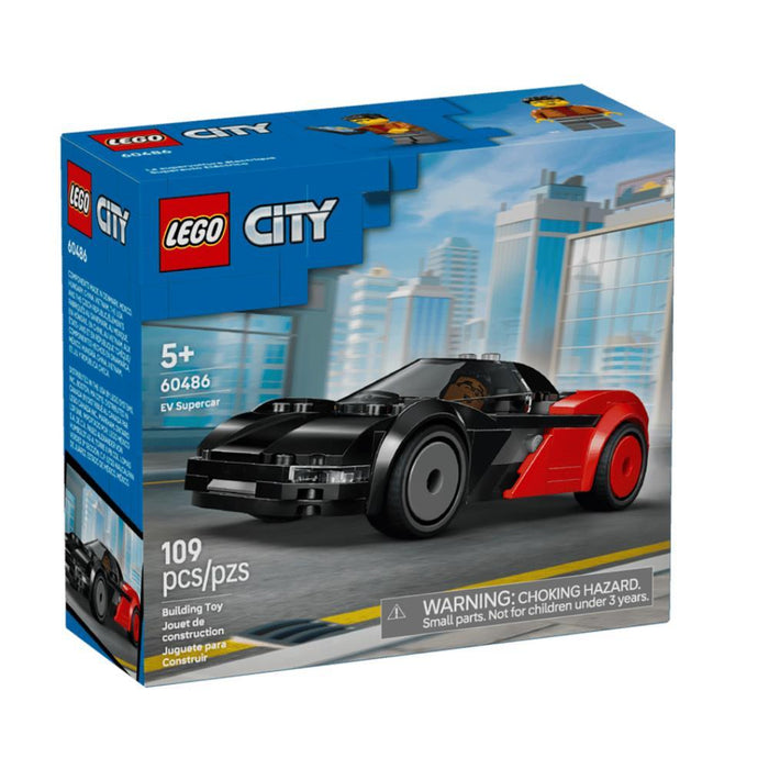 Lego City Supercarro Elétrico 109 Peças