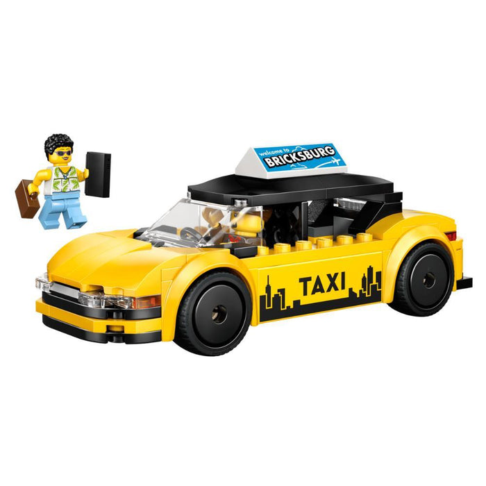 Lego City Táxi Amarelo 122 Peças