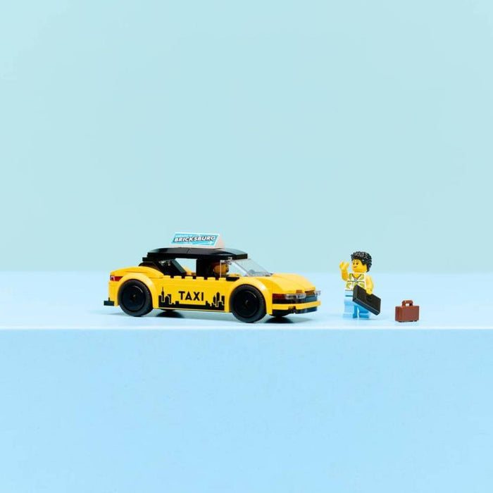 Lego City Táxi Amarelo 122 Peças
