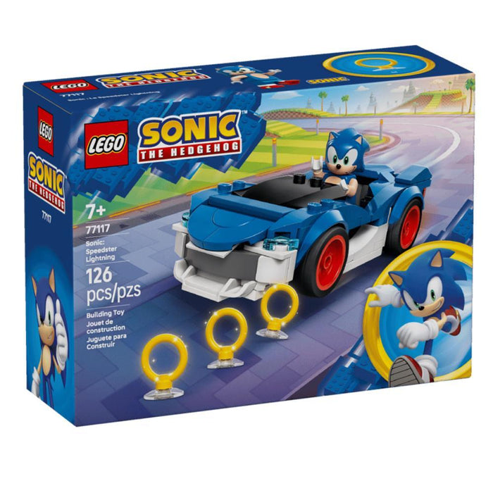 Lego Sonic: Speedster Lightning 126 Peças