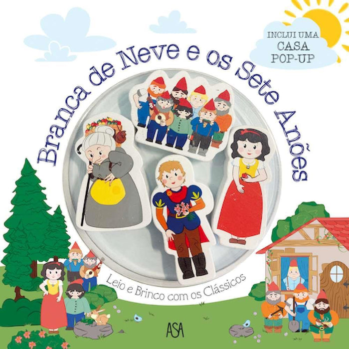 Libro desplegable Blancanieves y los siete enanitos