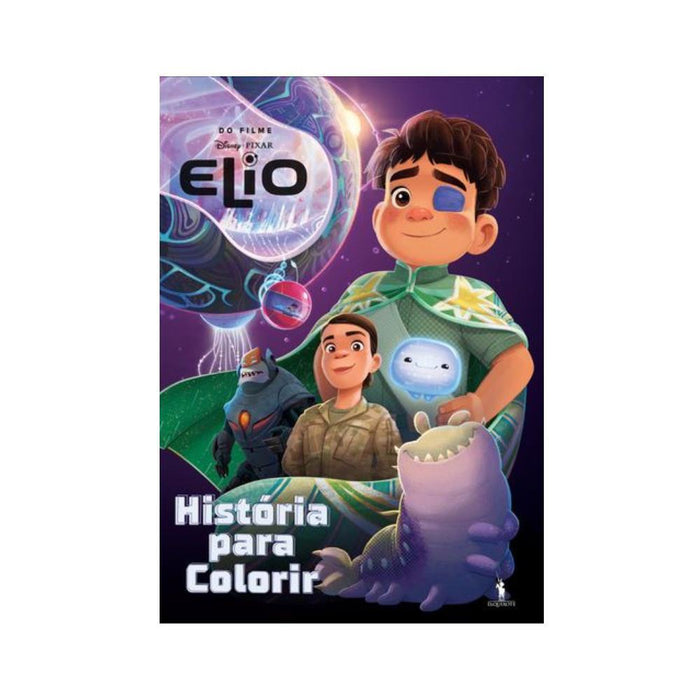 Livro Elio História para Colorir