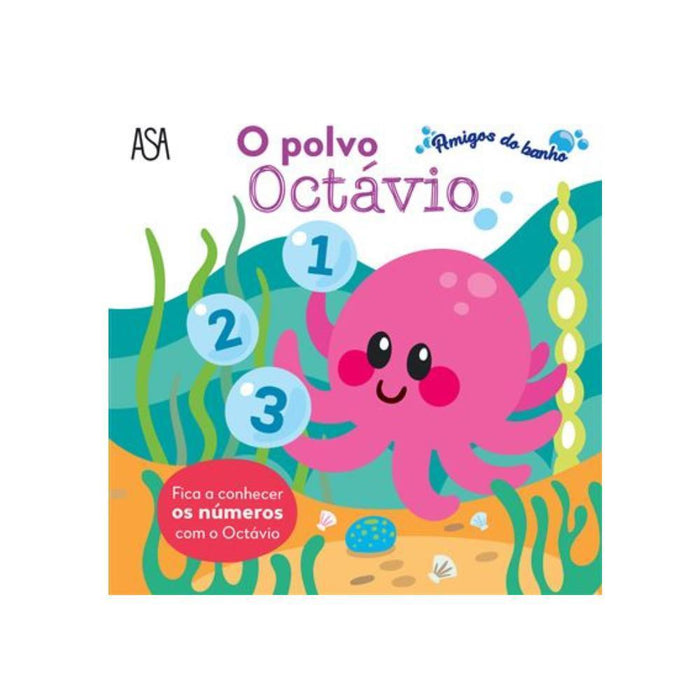 Livro Amigos do Banho O Polvo Octávio