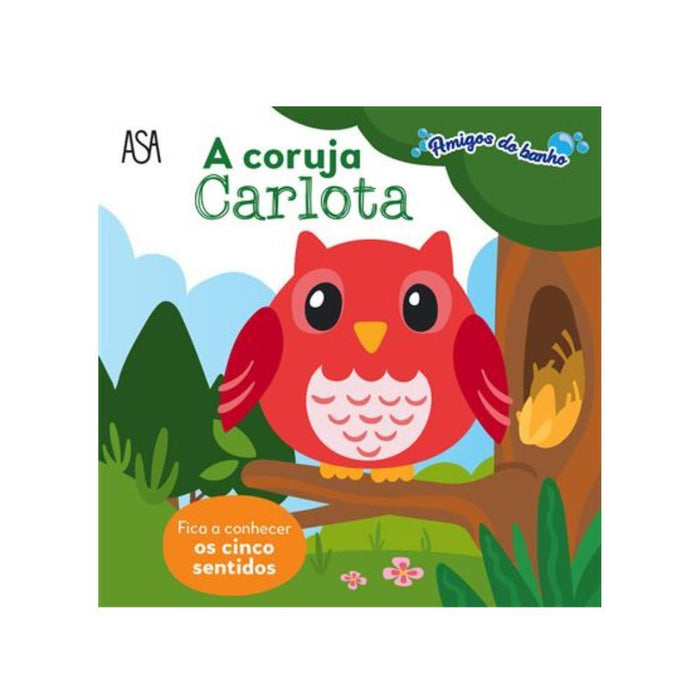 Livro Amigos do Banho A Coruja Carlota