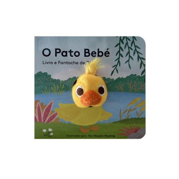 Livro e Fantoche de Dedo O Pato Bebé