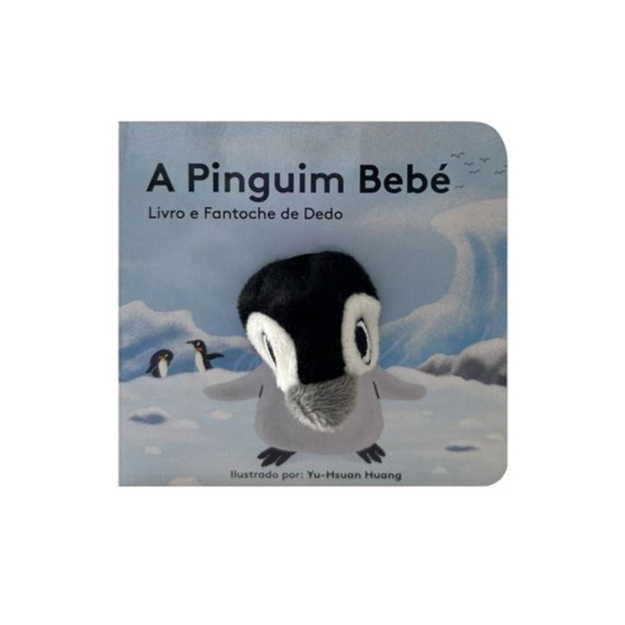 Livro e Fantoche de Dedo O Pinguim Bebé