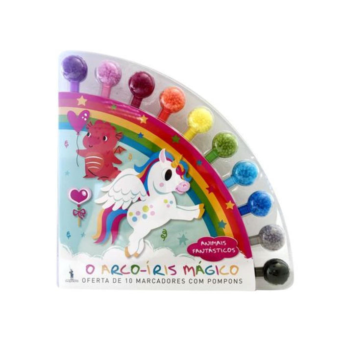 Livro de Colorir O Arco-Íris Mágico