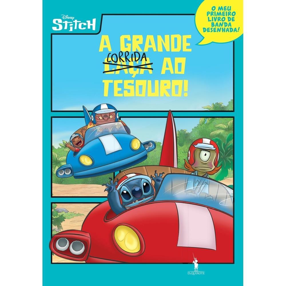 Livro Stitch - A Grande Corrida ao Tesouro!