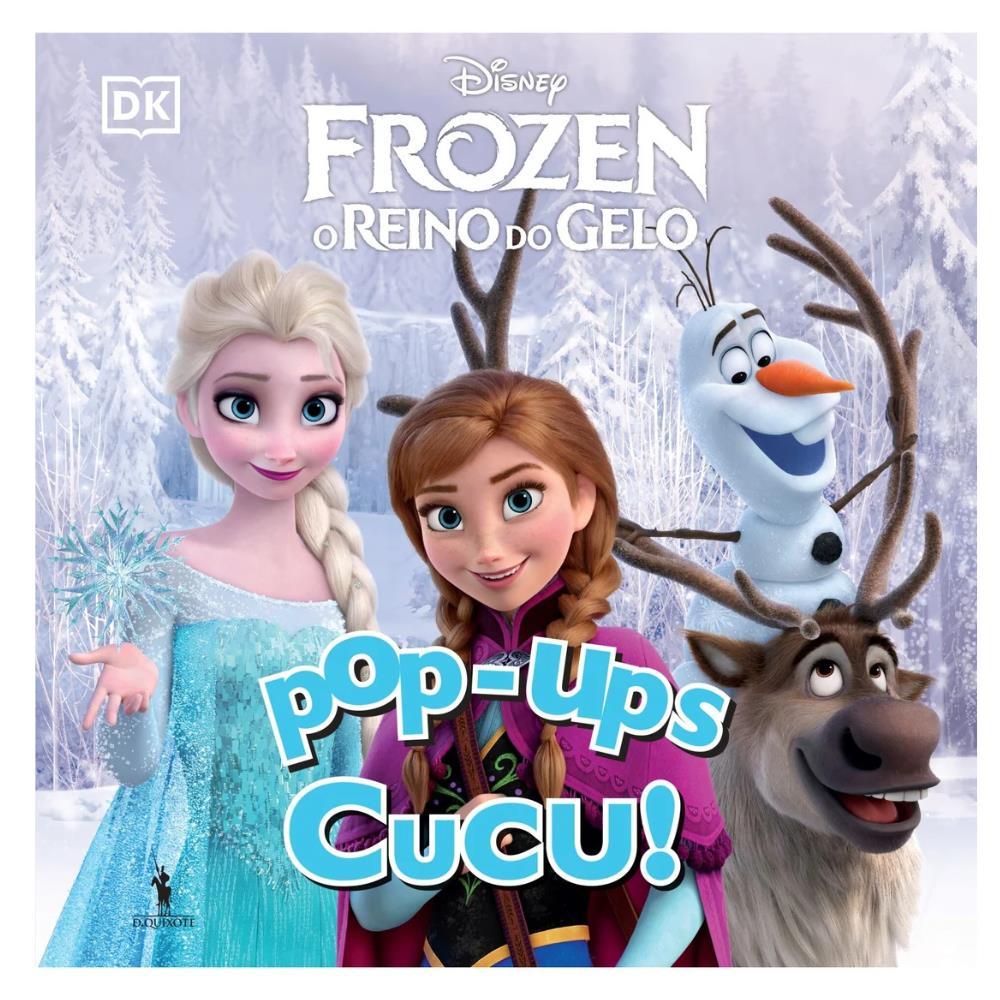 Livro Pop-Ups Cucu! Frozen