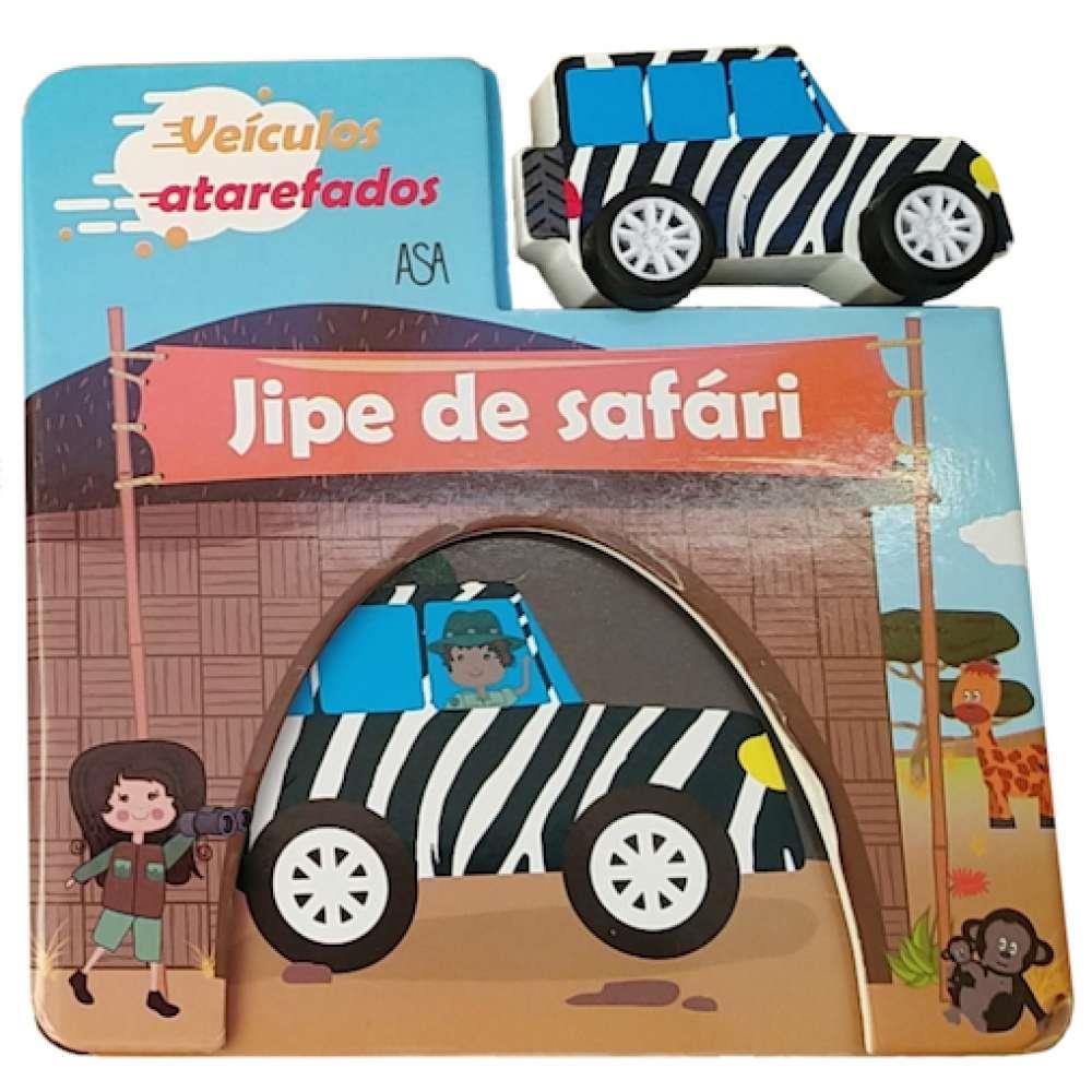 Libro: Vehículos concurridos - Jeep de safari