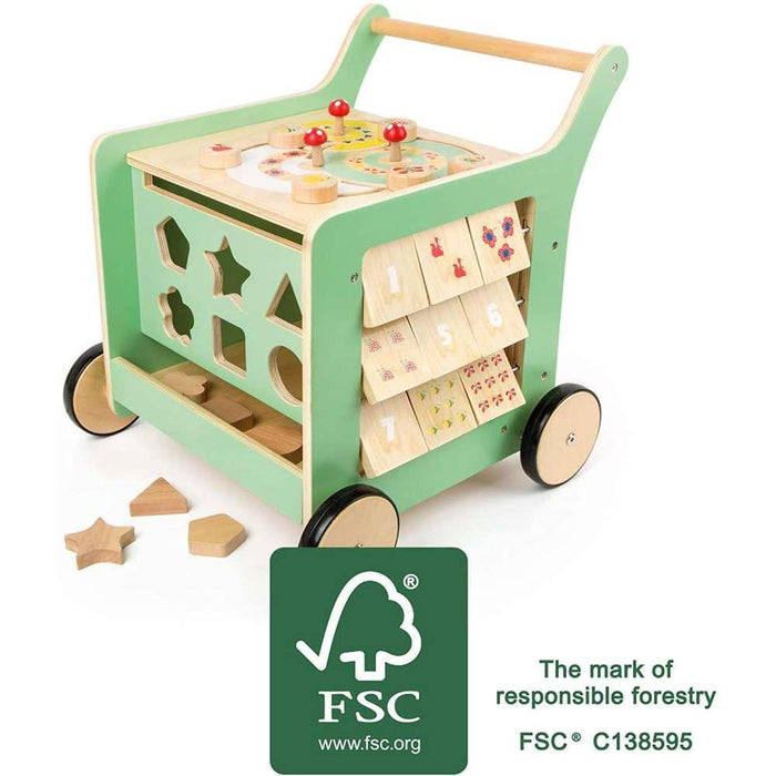 Move It First Steps Walker Wood